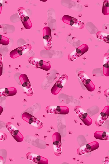 711575-心形药丸粉