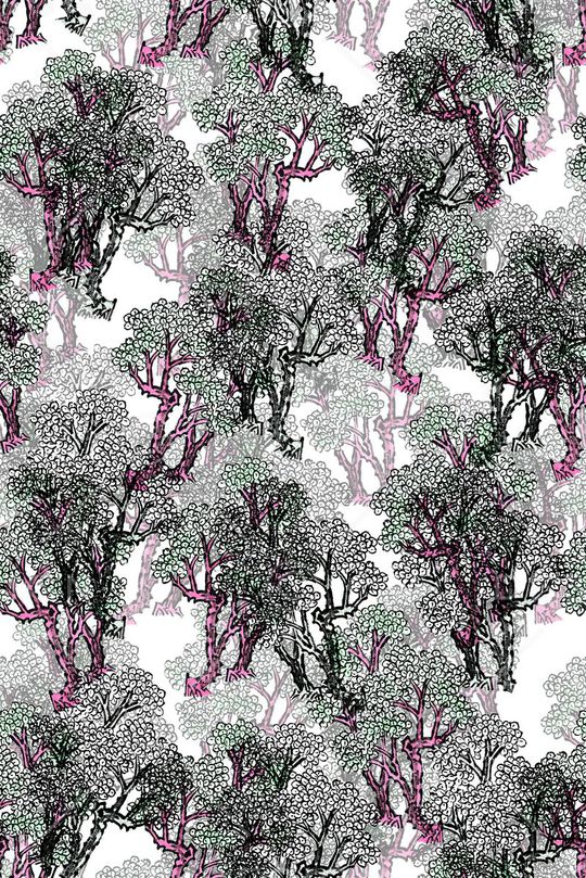 小碎花印花华亿平台图片