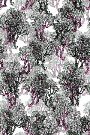 小碎花印花华亿平台图片