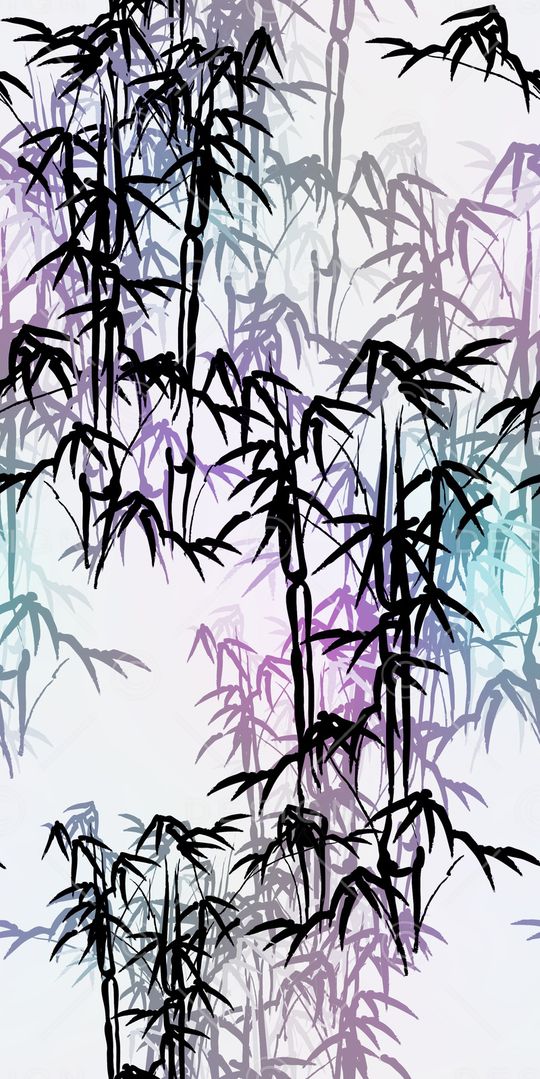 竹叶印花华亿平台图片