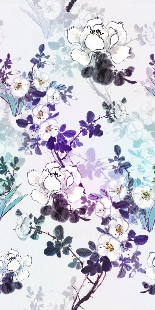 兰花印花华亿平台图片