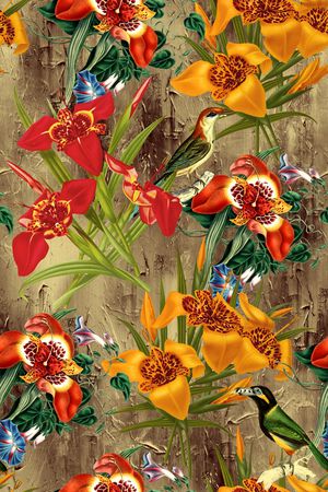 时尚印花华亿平台图片