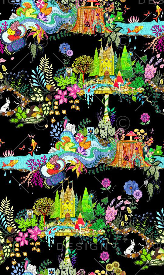 风景印花华亿平台图片