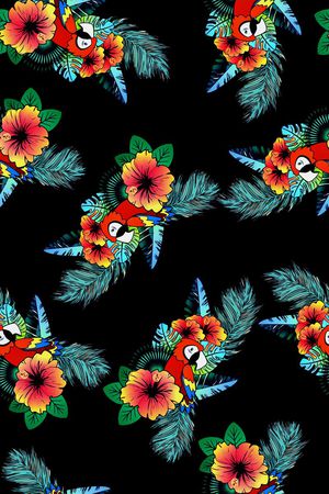 抽象手绘花卉印花印花华亿平台图片