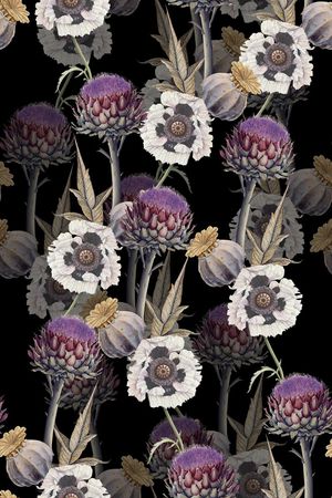 绣球花印花华亿平台图片