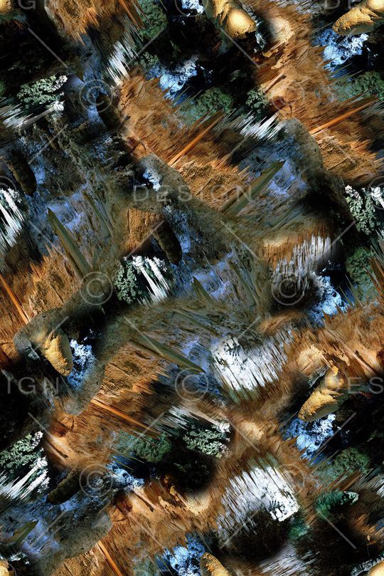 抽象手绘纹理大地石头肌理纹印花印花华亿平台图片