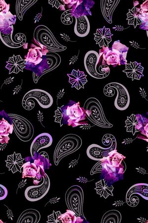 花朵印花华亿平台图片