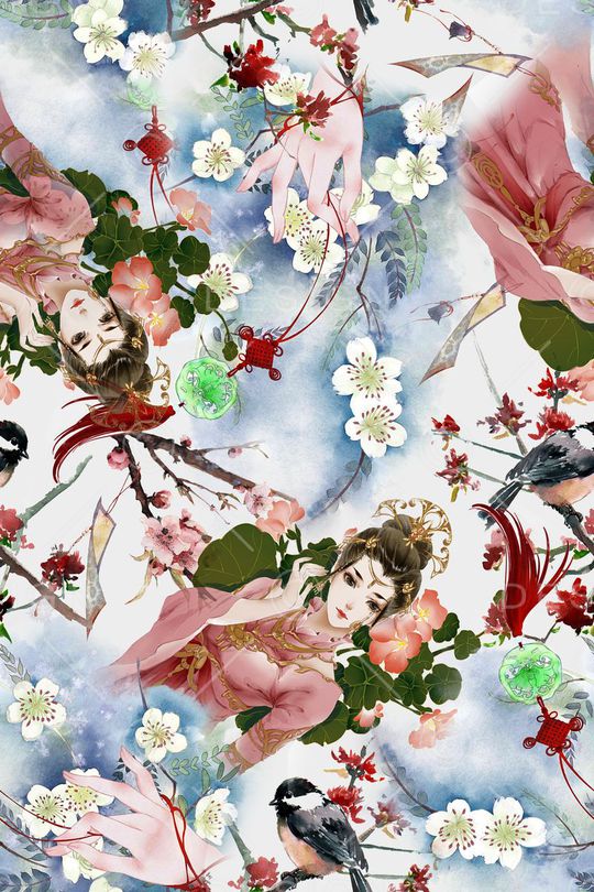 民族风印花华亿平台图片