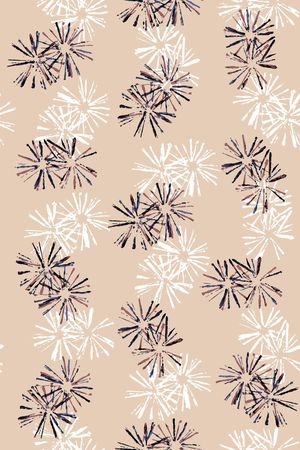 抽象雪花印花华亿平台图片