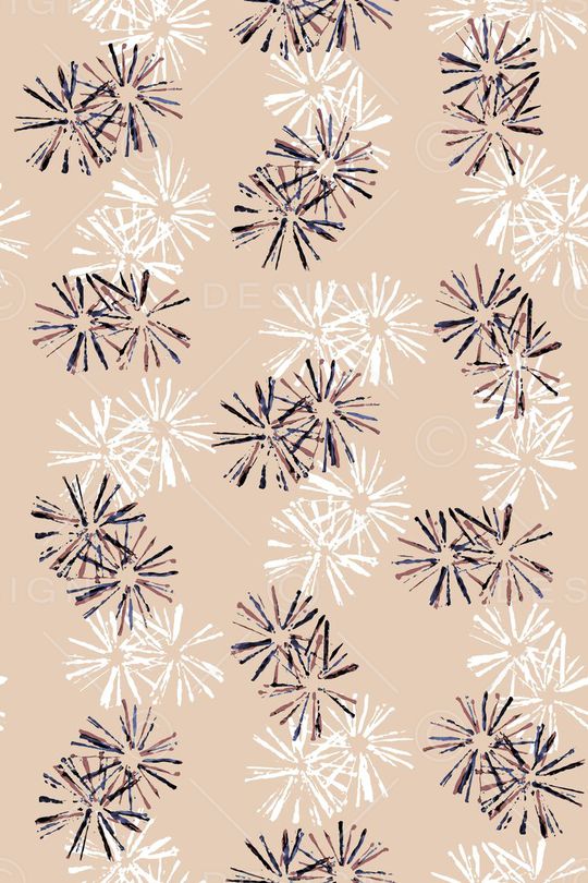 抽象雪花印花华亿平台图片