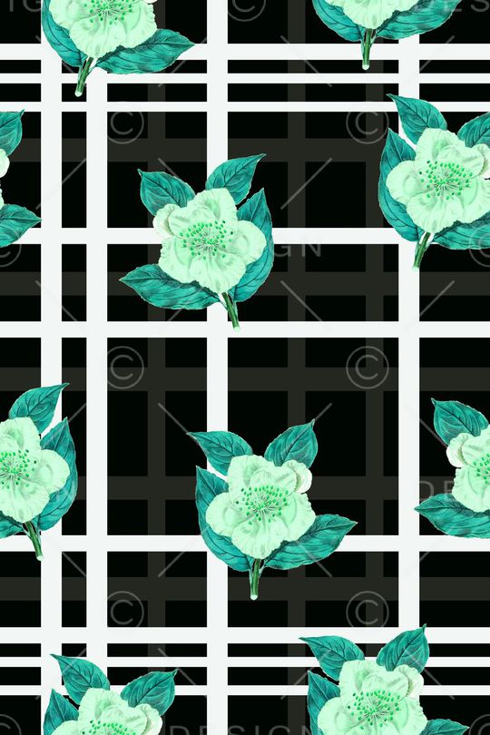 格子印花华亿平台图片