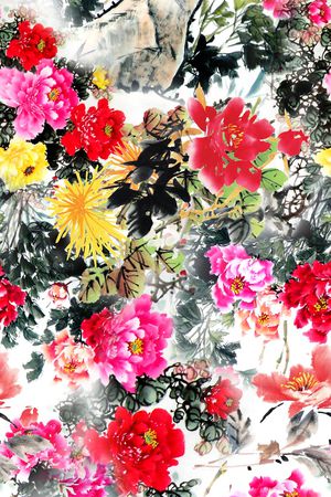 国画印花华亿平台图片