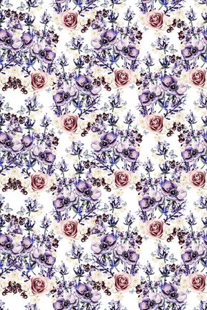 玫瑰印花华亿平台图片