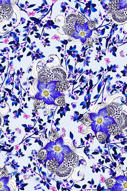 小碎花印花华亿平台图片