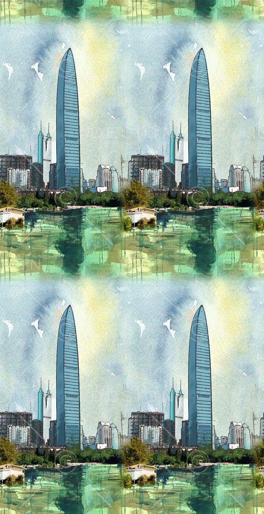 建筑印花华亿平台图片