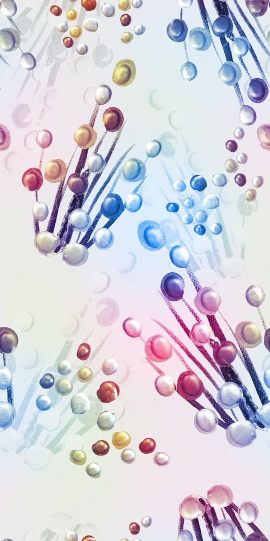 圆圈印花华亿平台图片