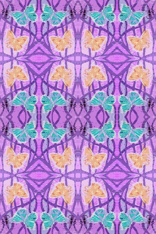 青蓝雅韵系列印花华亿平台图片