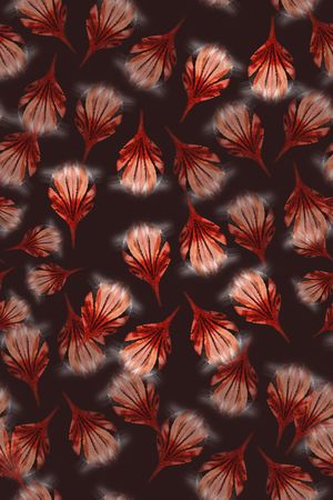 花卉迷彩印花华亿平台图片