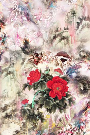 国画印花华亿平台图片