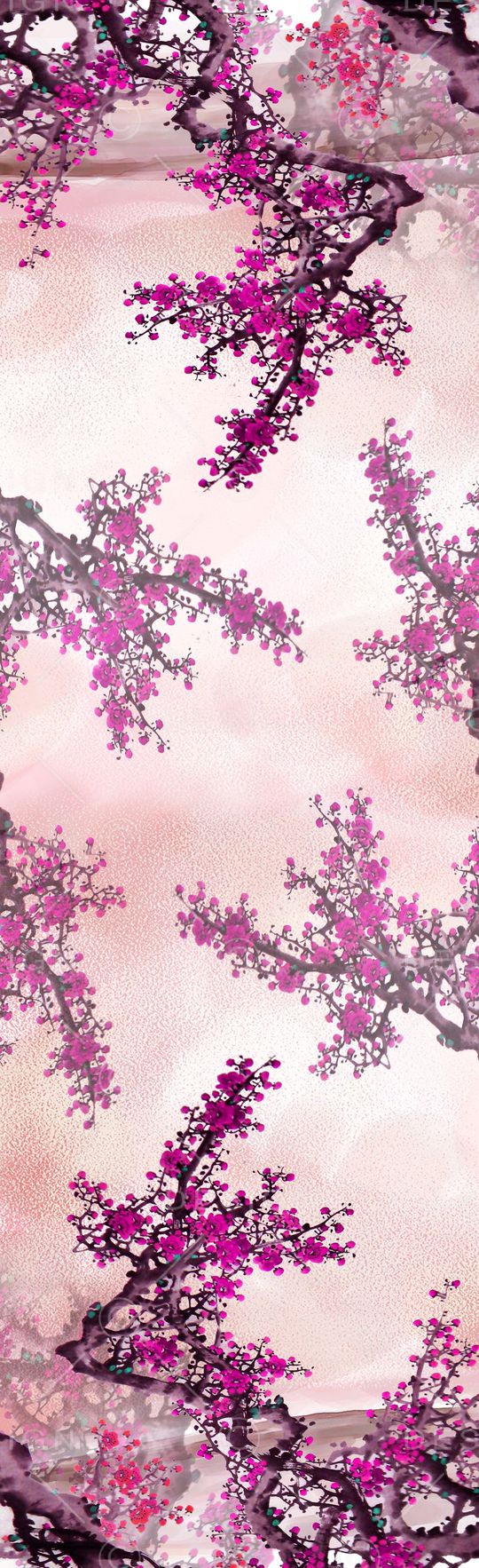 梅花印花华亿平台图片