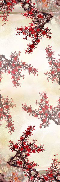 梅花印花华亿平台图片