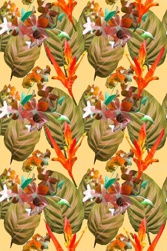 兰花印花华亿平台图片