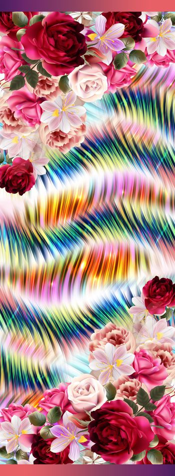 丝巾长巾印花华亿平台图片