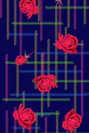 丝巾长巾印花华亿平台图片