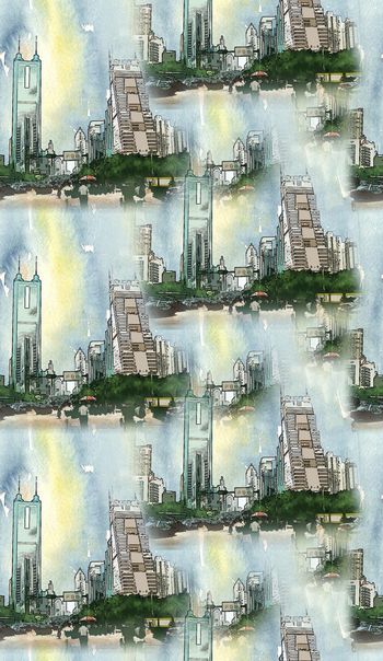 建筑印花华亿平台图片