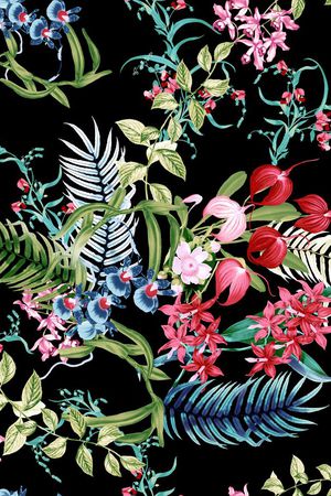 乱花印花华亿平台图片