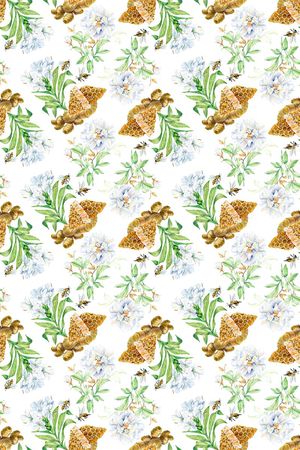 蜜蜂印花华亿平台图片