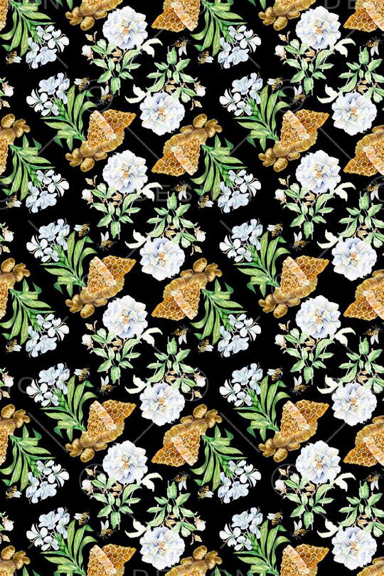 蜜蜂印花华亿平台图片