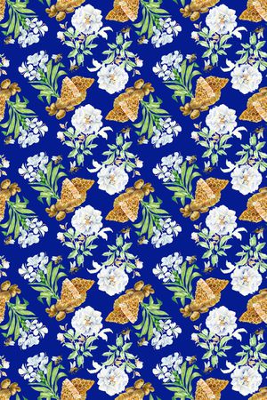 蜜蜂印花华亿平台图片