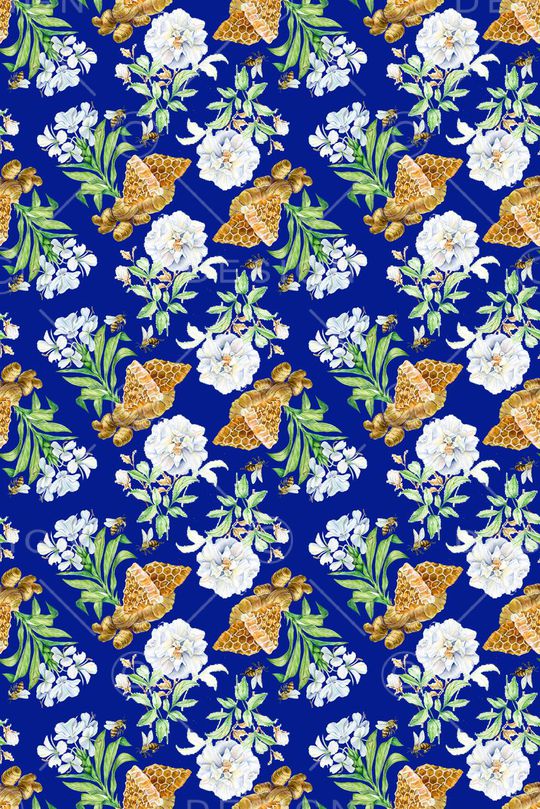 蜜蜂印花华亿平台图片