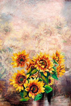 花朵印花华亿平台图片