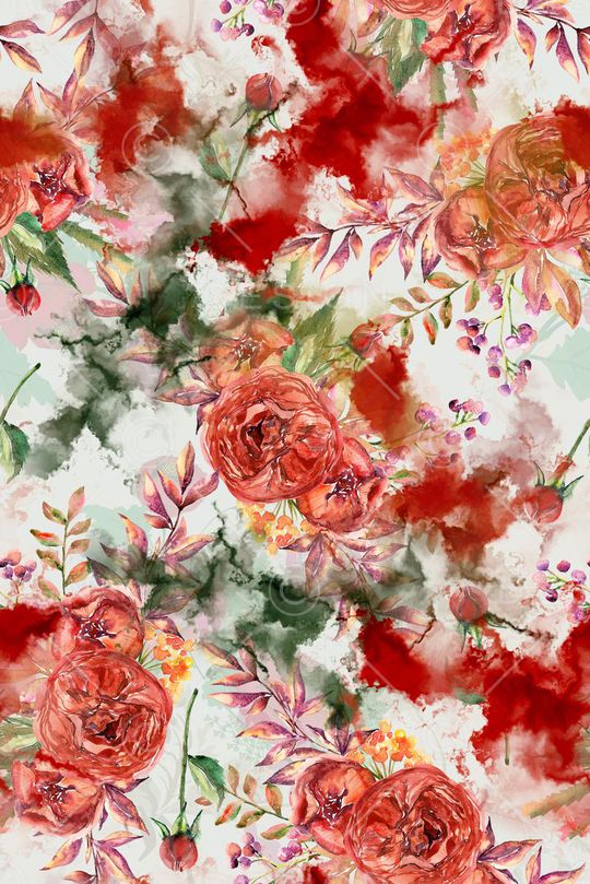 水墨印花华亿平台图片