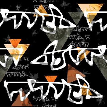 抽象印花华亿平台图片