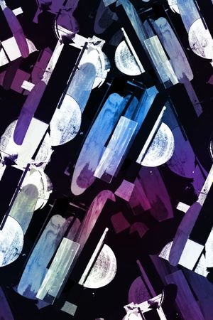 色块印花华亿平台图片