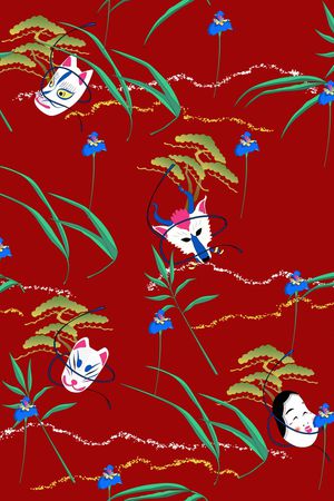 植物印花华亿平台图片