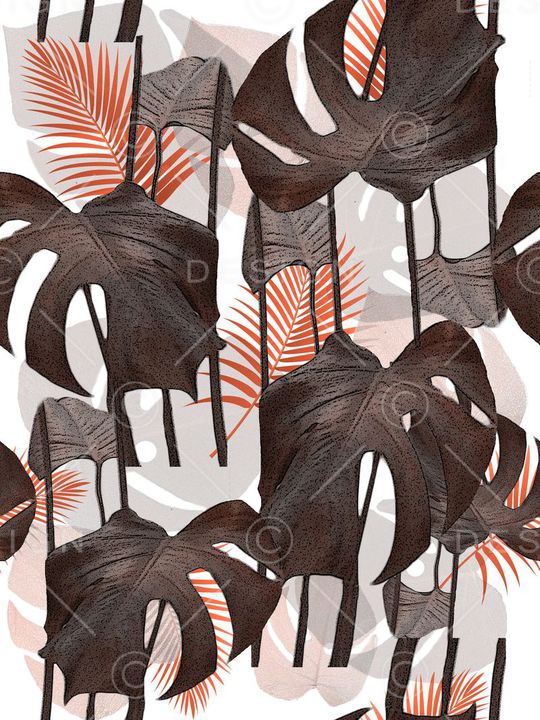 不规则几何印花华亿平台图片