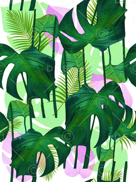 不规则几何印花华亿平台图片