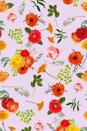 小碎花印花华亿平台图片