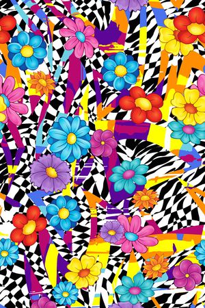 花朵印花华亿平台图片