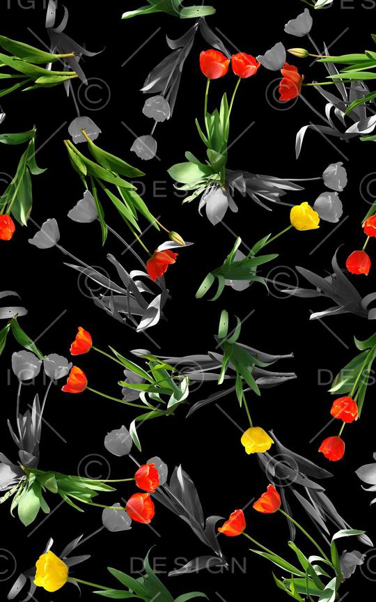 花朵印花华亿平台图片