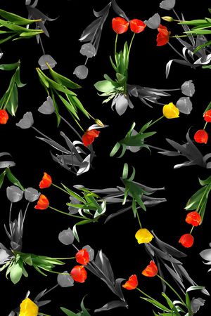 花朵印花华亿平台图片