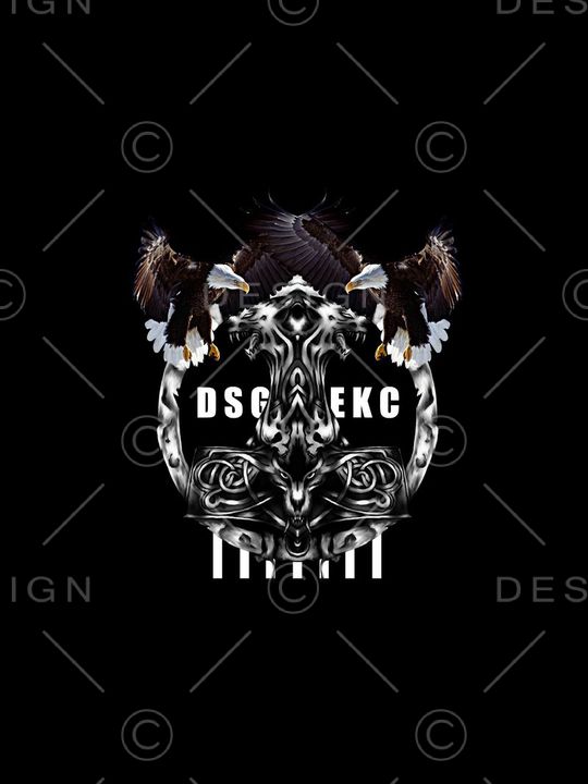 老鹰印花华亿平台图片