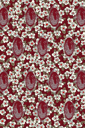 小碎花印花华亿平台图片