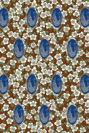 小碎花印花华亿平台图片