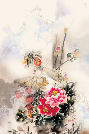 国画印花华亿平台图片