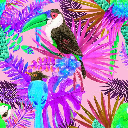 tropical印花华亿平台图片